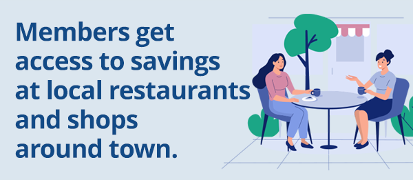Get showered in savings, become a member today.